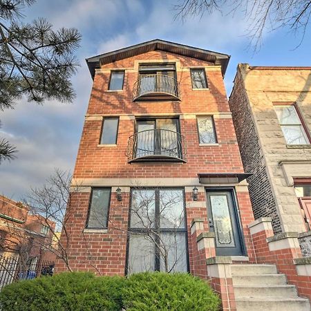 Chicago Condo With Balcony Walk To Cta Stations! Dış mekan fotoğraf