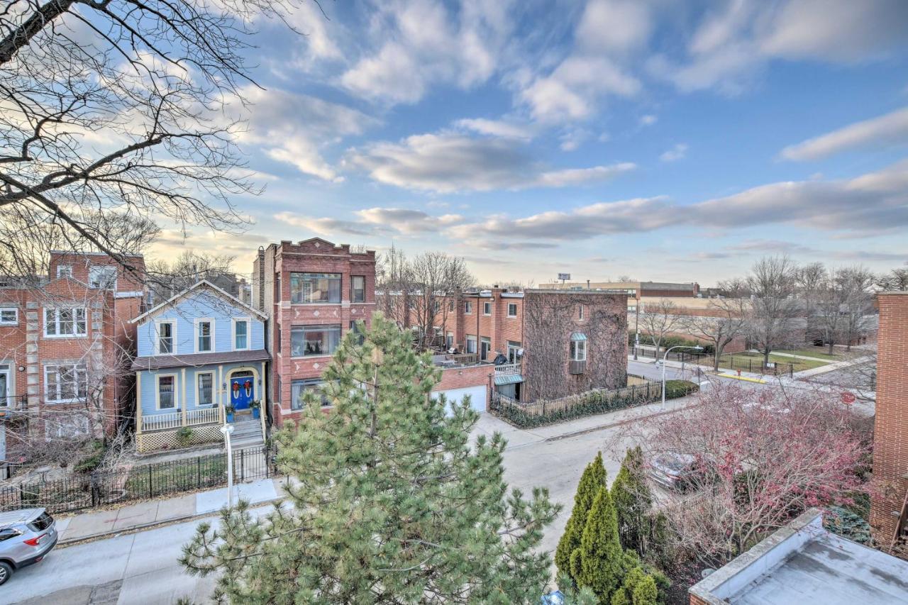 Chicago Condo With Balcony Walk To Cta Stations! Dış mekan fotoğraf