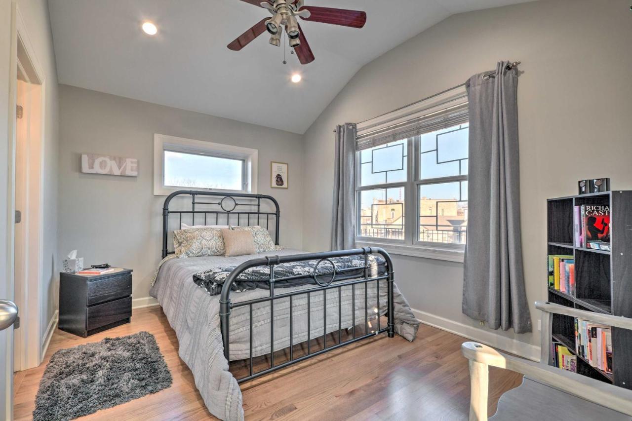 Chicago Condo With Balcony Walk To Cta Stations! Dış mekan fotoğraf