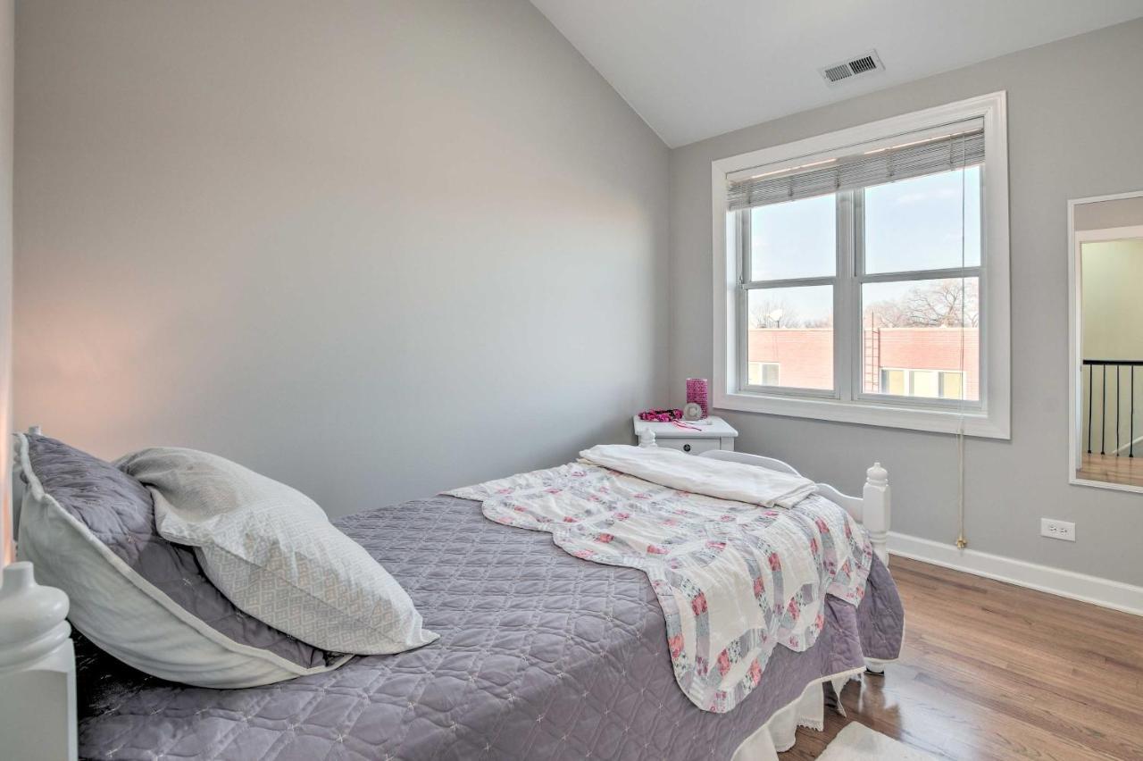 Chicago Condo With Balcony Walk To Cta Stations! Dış mekan fotoğraf