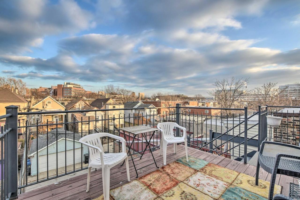 Chicago Condo With Balcony Walk To Cta Stations! Dış mekan fotoğraf