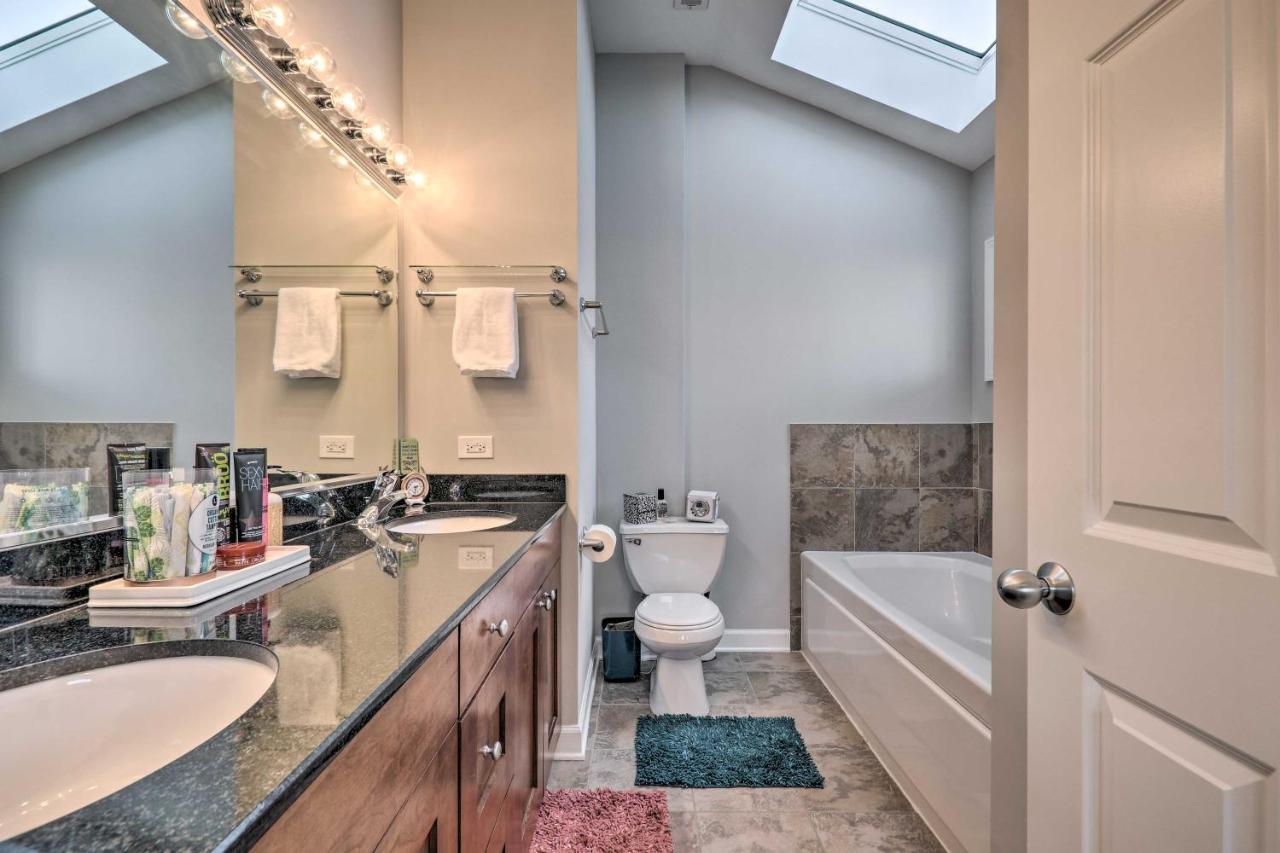 Chicago Condo With Balcony Walk To Cta Stations! Dış mekan fotoğraf